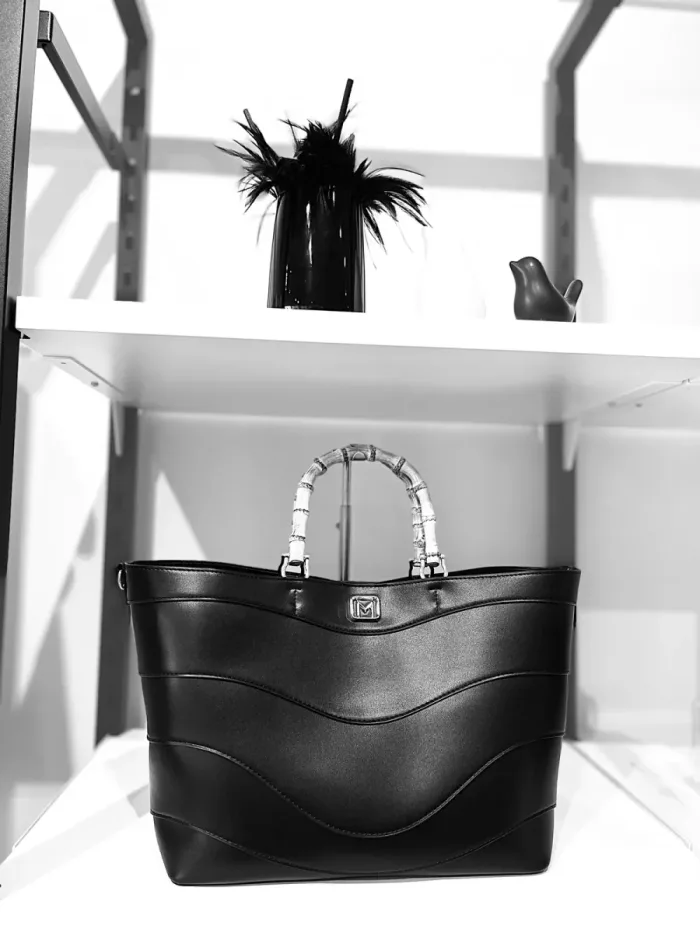Marella tote and mini crossbody set styled at Lejose Fashion House
