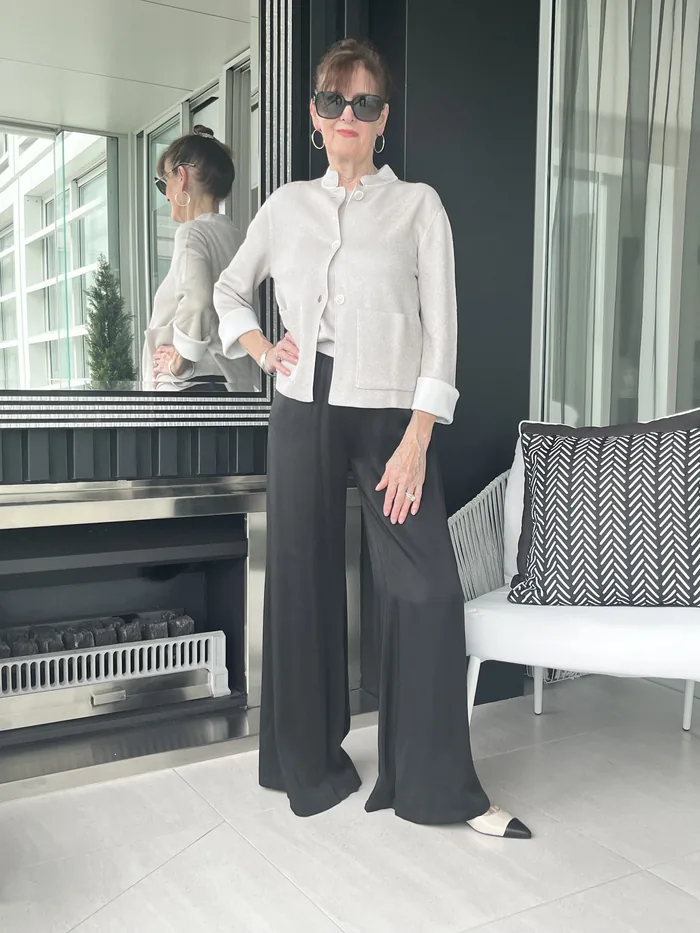 Gran Sasso knitwear look styled at Lejose Fashion House